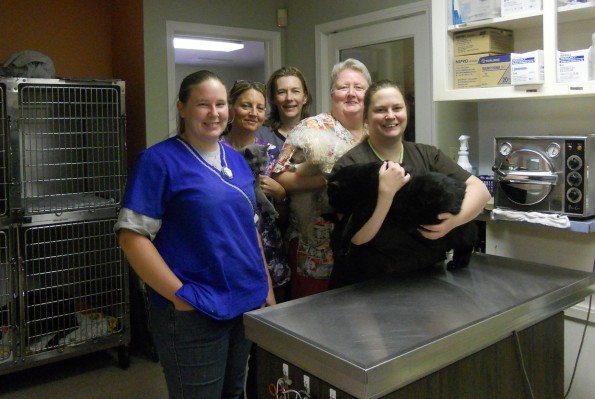 Holmes Veterinary Staff in Laurens, SC: Holmes is where the heart is.